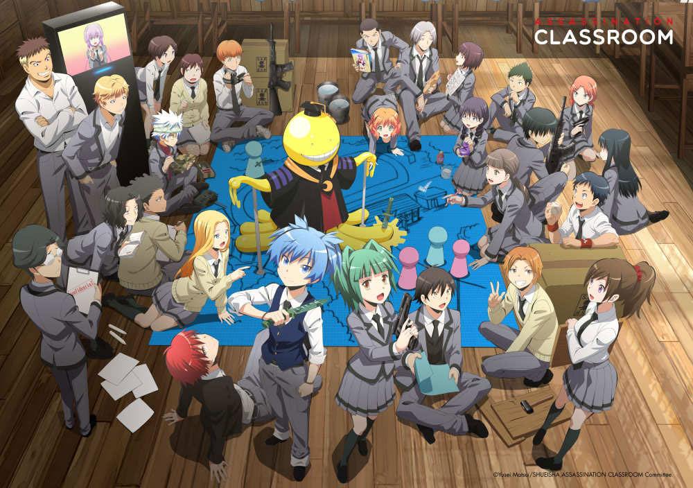 Assassination Classroom dcoration murale Koro with Class 3-E 140 x 200 cm