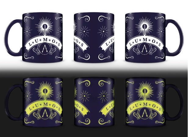 Harry Potter mug Glow In The Dark Lumos