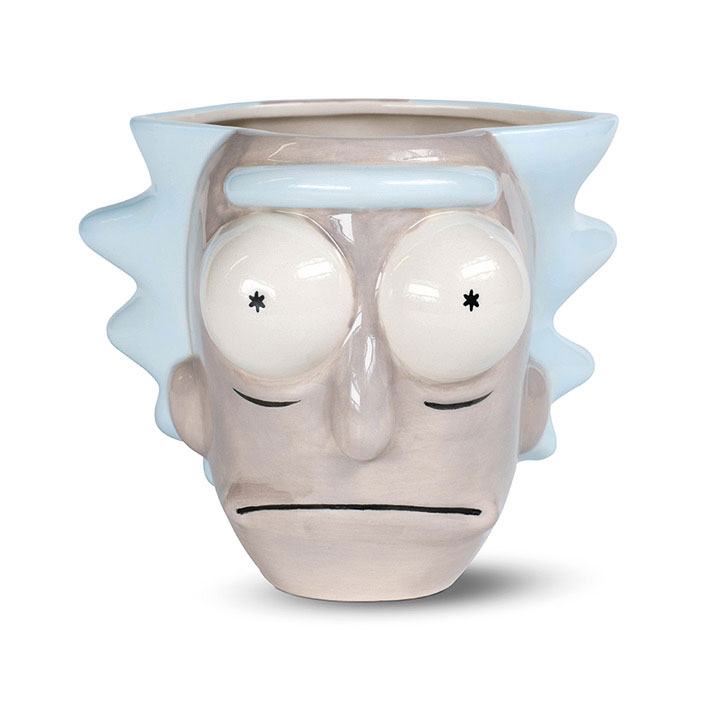 Rick et Morty mug Shaped 3D Rick Head