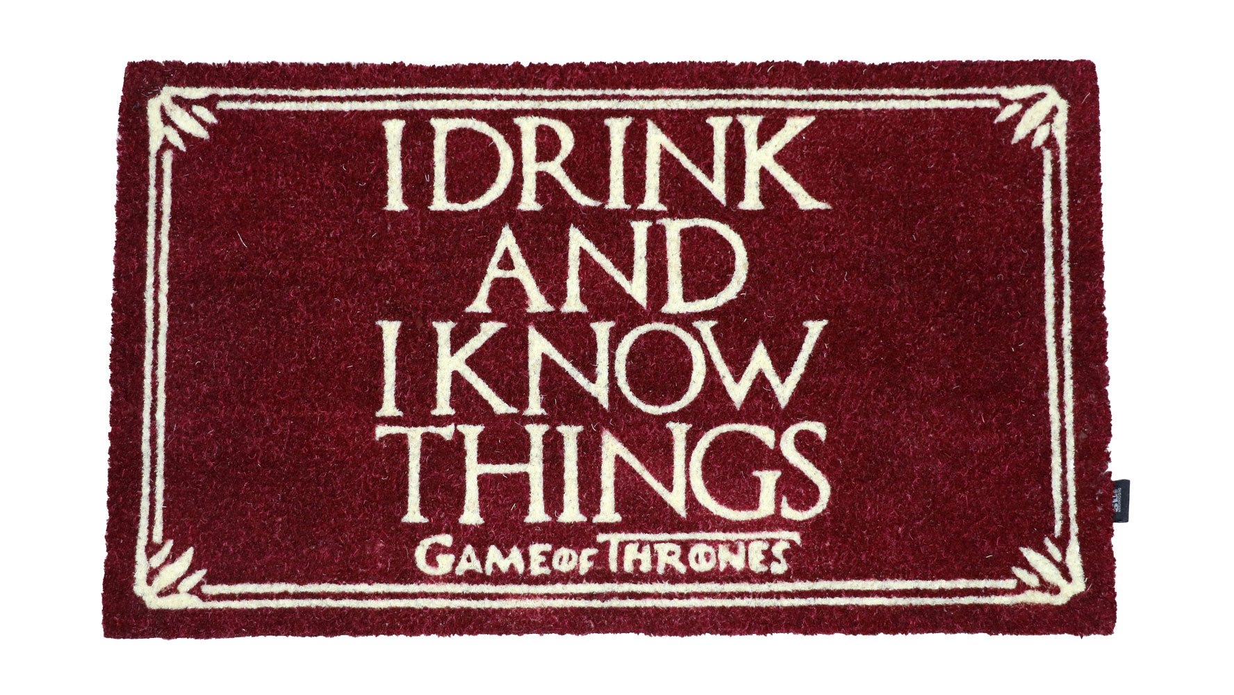 Game of Thrones paillasson I Drink And I Know Things 43 x 72 cm
