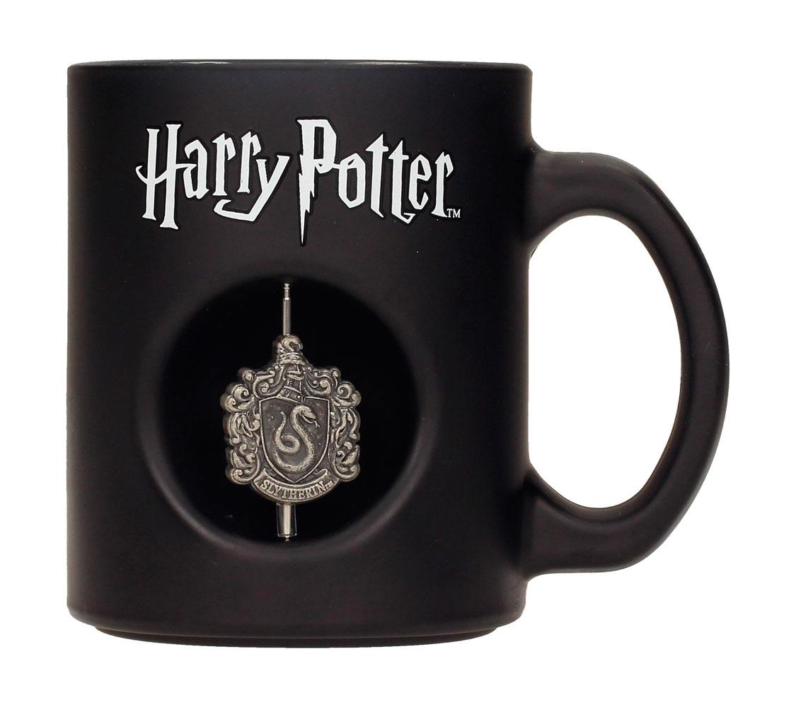 Harry Potter mug 3D Rotating Emblem Slytherin