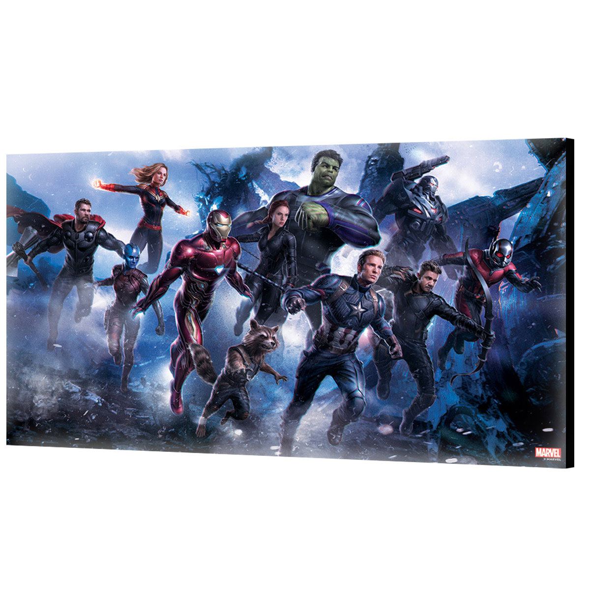 Avengers: Endgame tableau en bois #06 50 x 27,5 cm