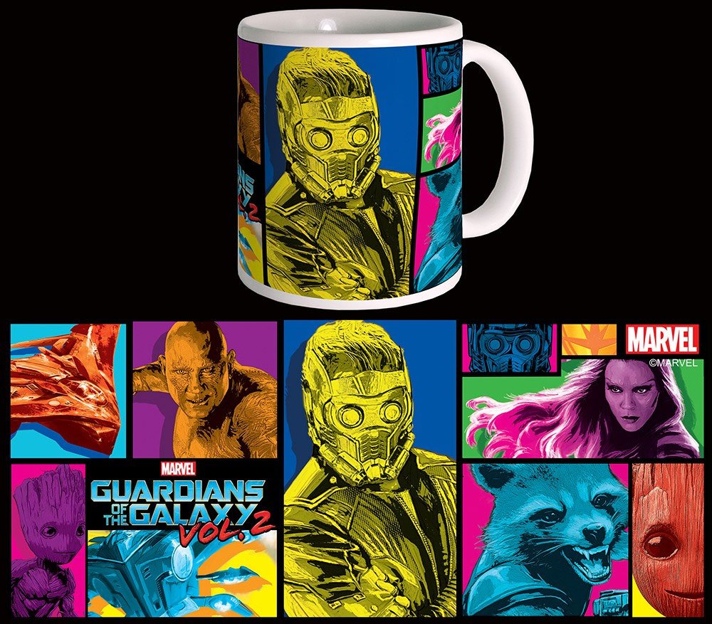 Les Gardiens de la Galaxie 2 mug Colors