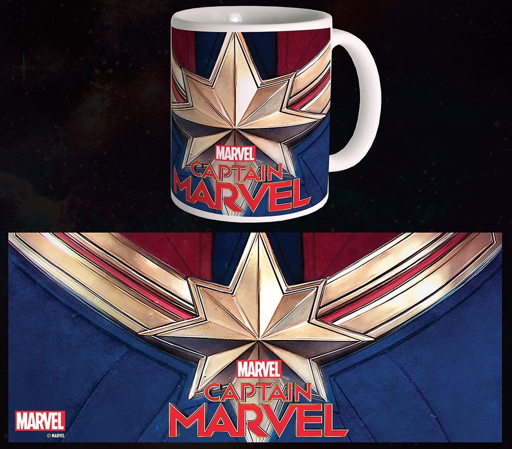 Captain Marvel mug Logo