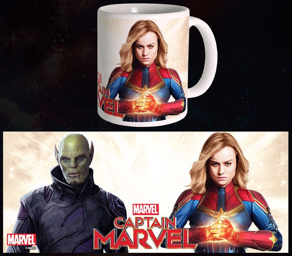 Captain Marvel mug Duel