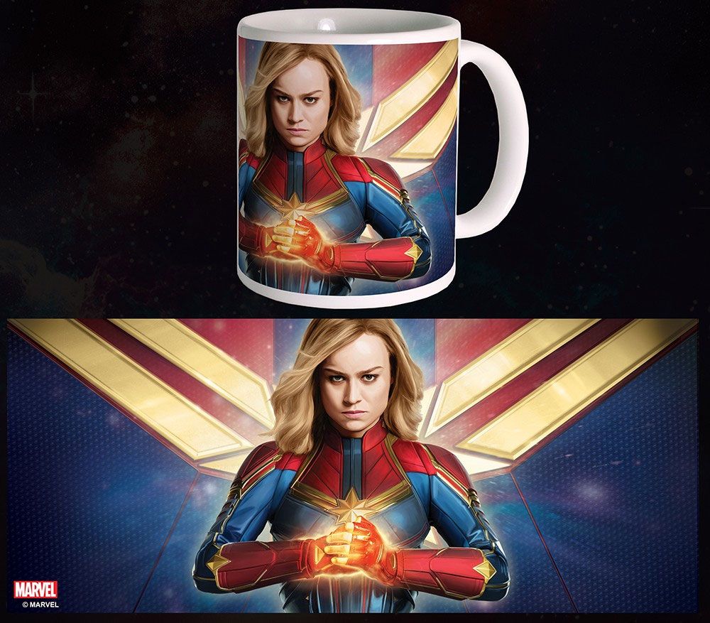 Captain Marvel mug Fight