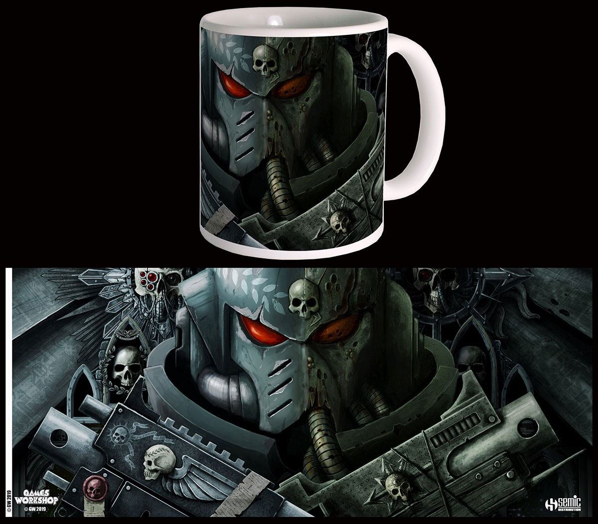 Warhammer 40K mug Frontispiece