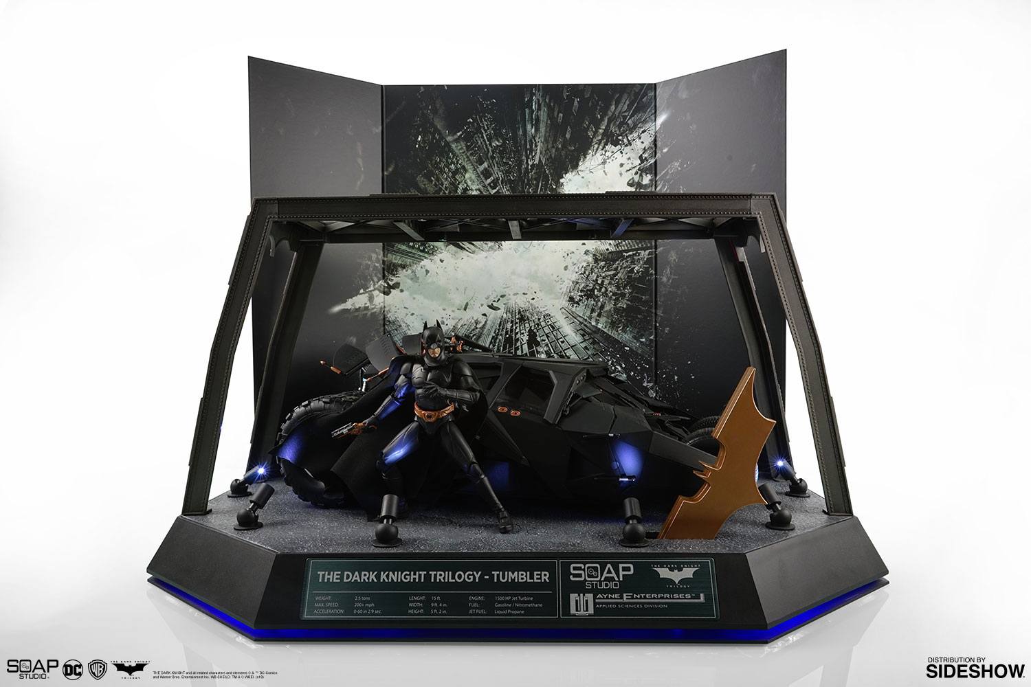 The Dark Knight vhicule RC 1/12 Tumbler Deluxe Driver Pack 37 cm