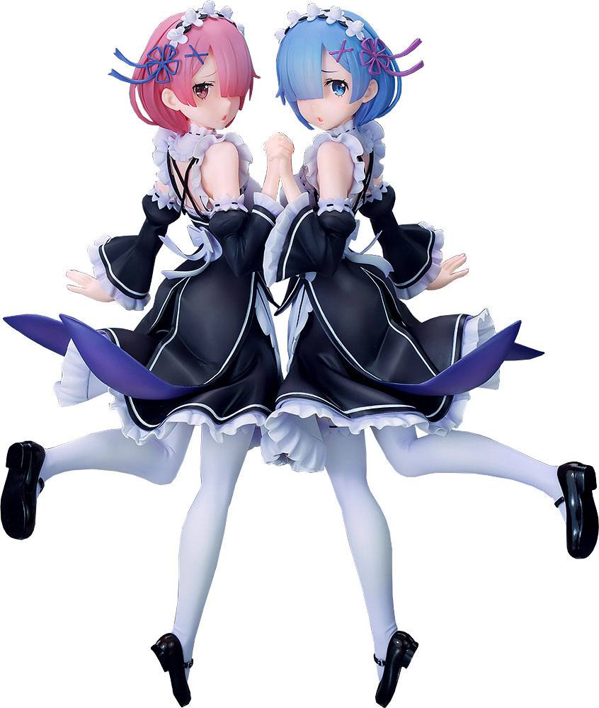 Re:ZERO -Starting Life in Another World- statuette PVC 1/7 Rem & Ram: Twins Ver 24 cm