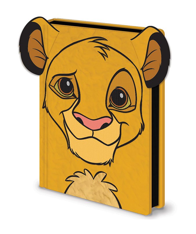Le Roi Lion carnet de notes Premium A5 Simba Furry