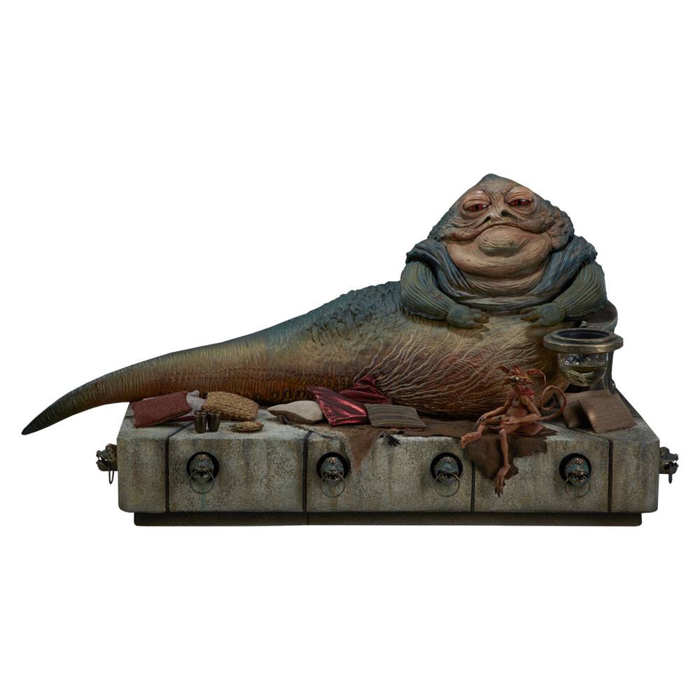 Star Wars Episode VI figurine 1/6 Jabba the Hutt & Throne Deluxe 34 cm