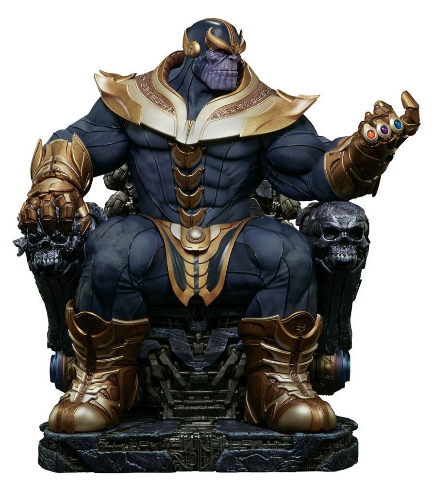 Marvel Comics statuette Thanos on Throne 54 cm