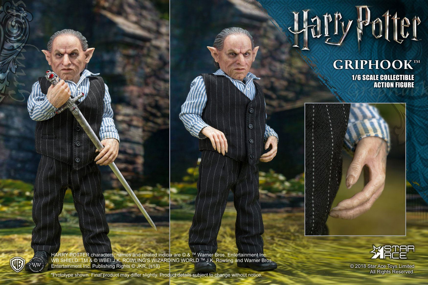 Harry Potter My Favourite Movie figurine 1/6 Griphook (Banker) 20 cm