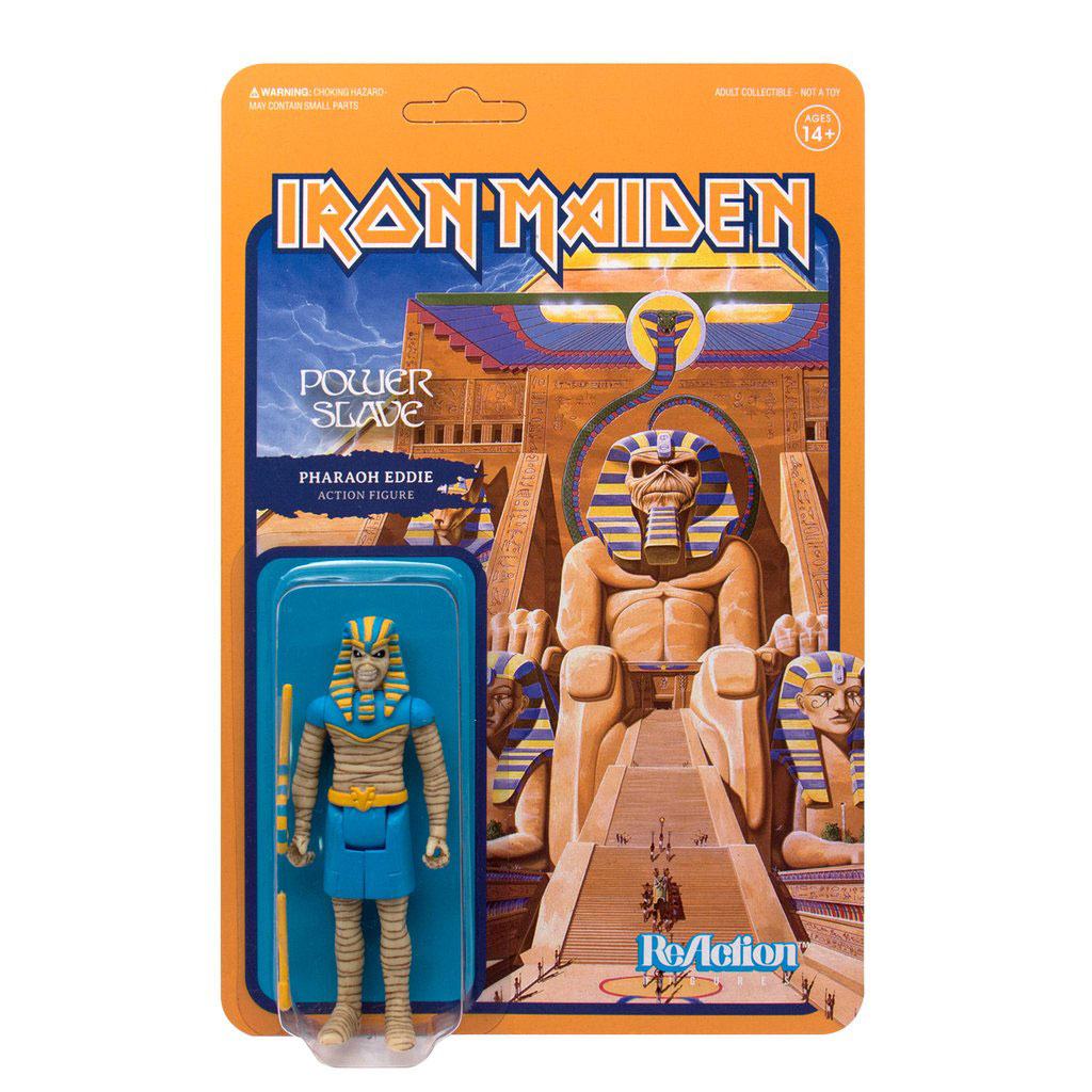 Iron Maiden figurine ReAction Powerslave (Pharaoh Eddie) 10 cm