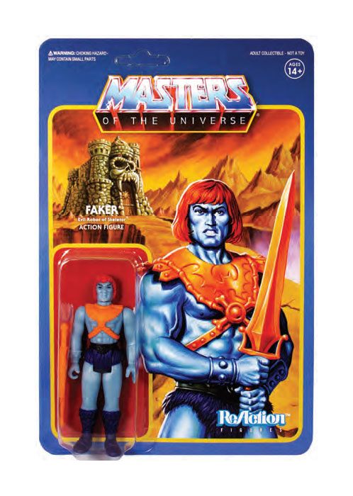 Masters of the Universe Wave 4 figurine ReAction Faker 10 cm