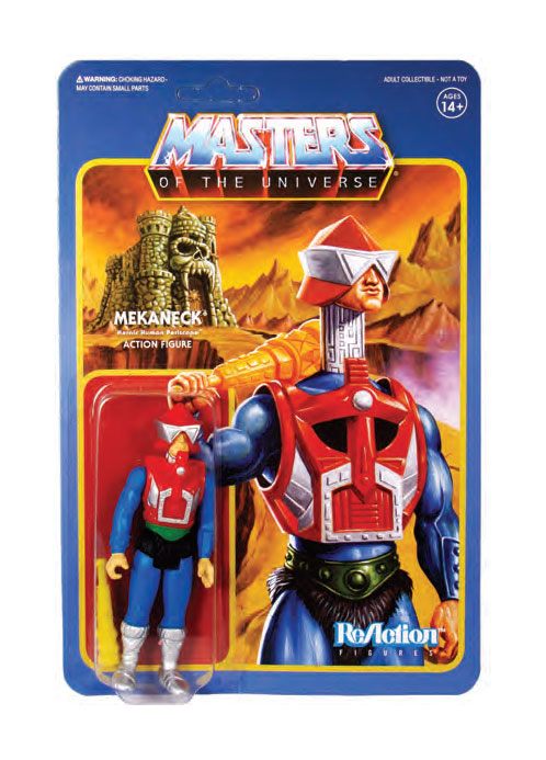Masters of the Universe Wave 4 figurine ReAction Mekaneck 10 cm