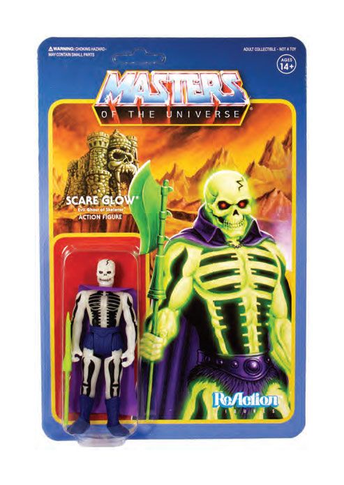 Masters of the Universe Wave 4 figurine ReAction Scare Glow 10 cm