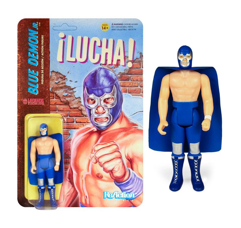 Legends of Lucha Libre figurine ReAction Blue Demon Jr. 10 cm