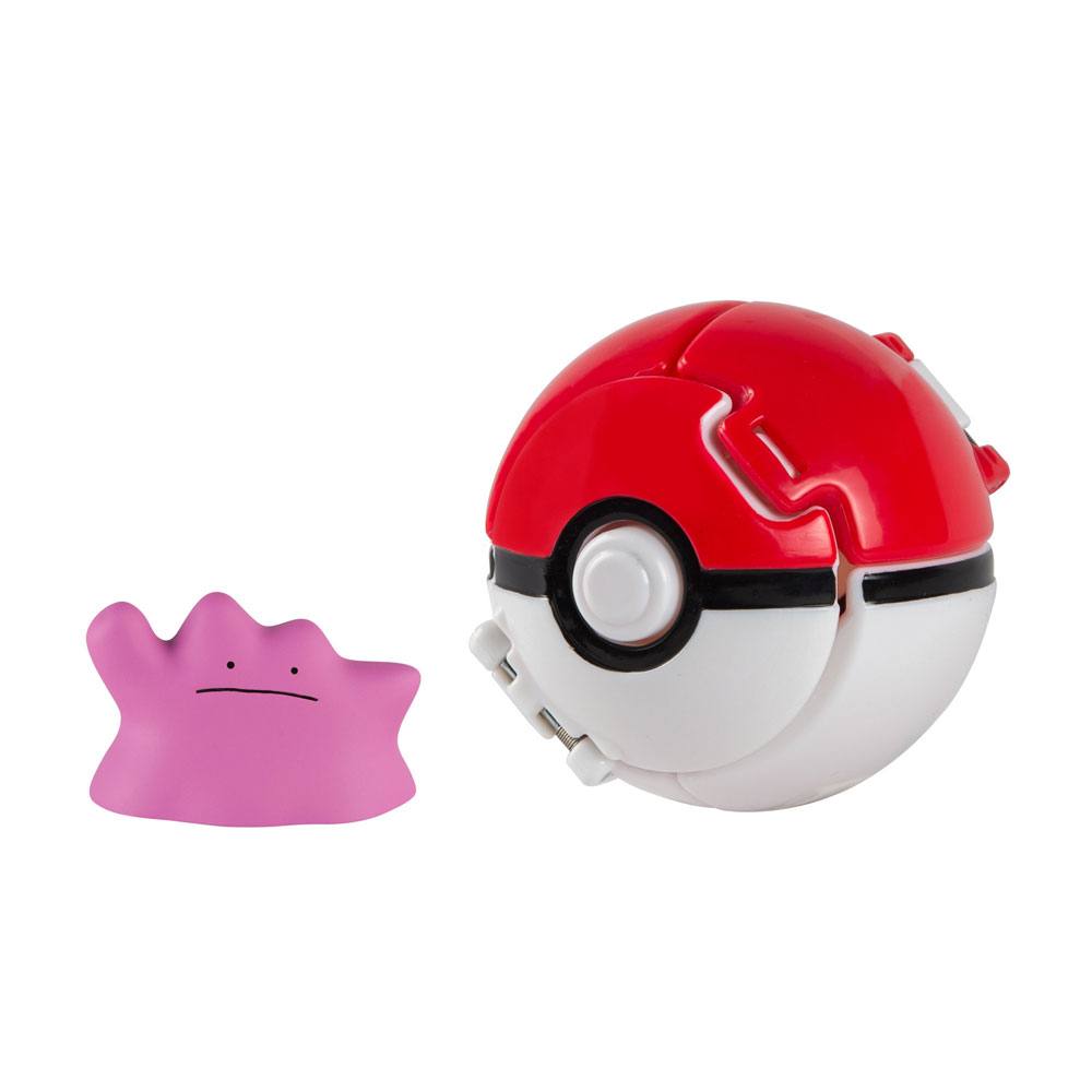 Pokmon Pokball Throw \'n\' Pop avec figurine Metamorphe