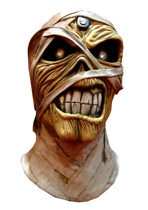 Iron Maiden masque latex Powerslave Mummy