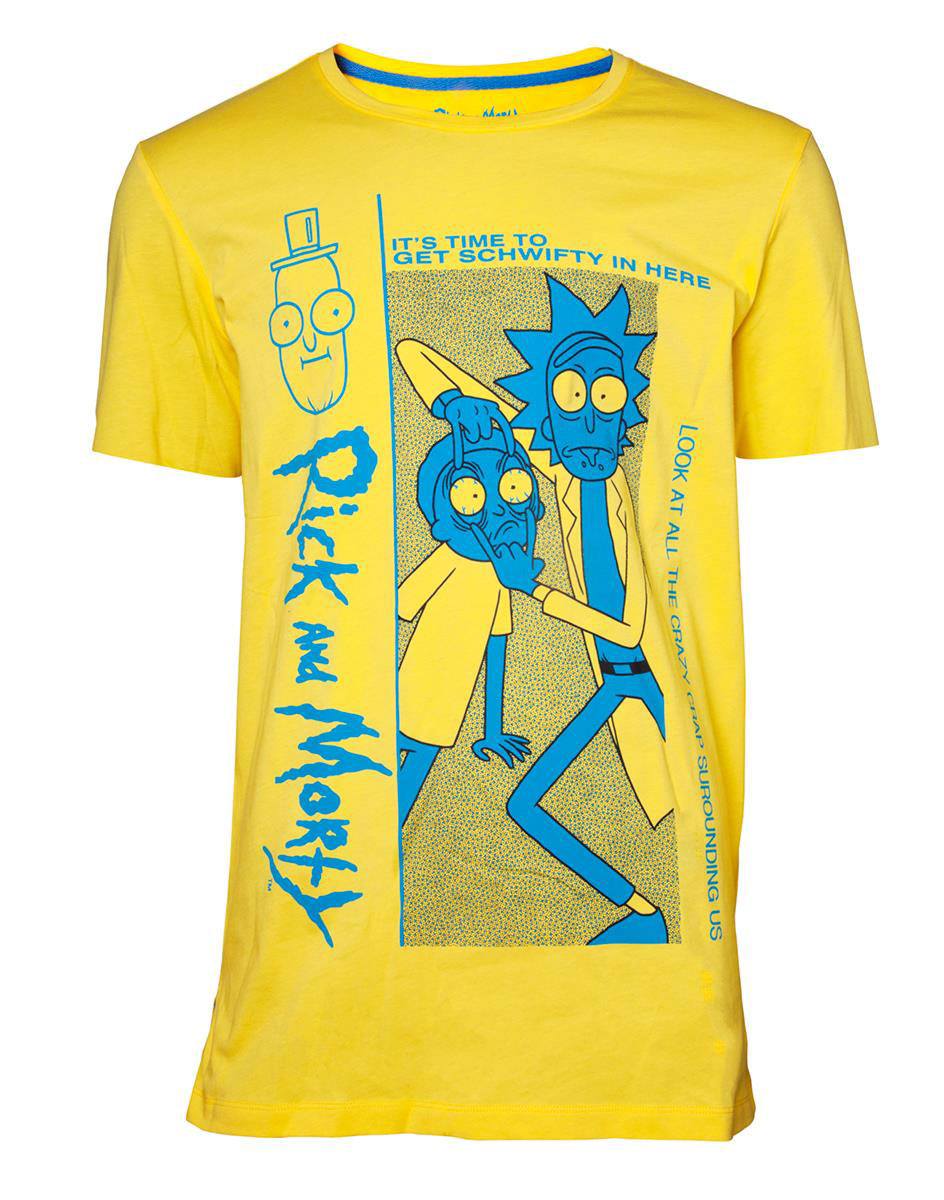 Rick et Morty T-Shirt Crazy Crap (L)