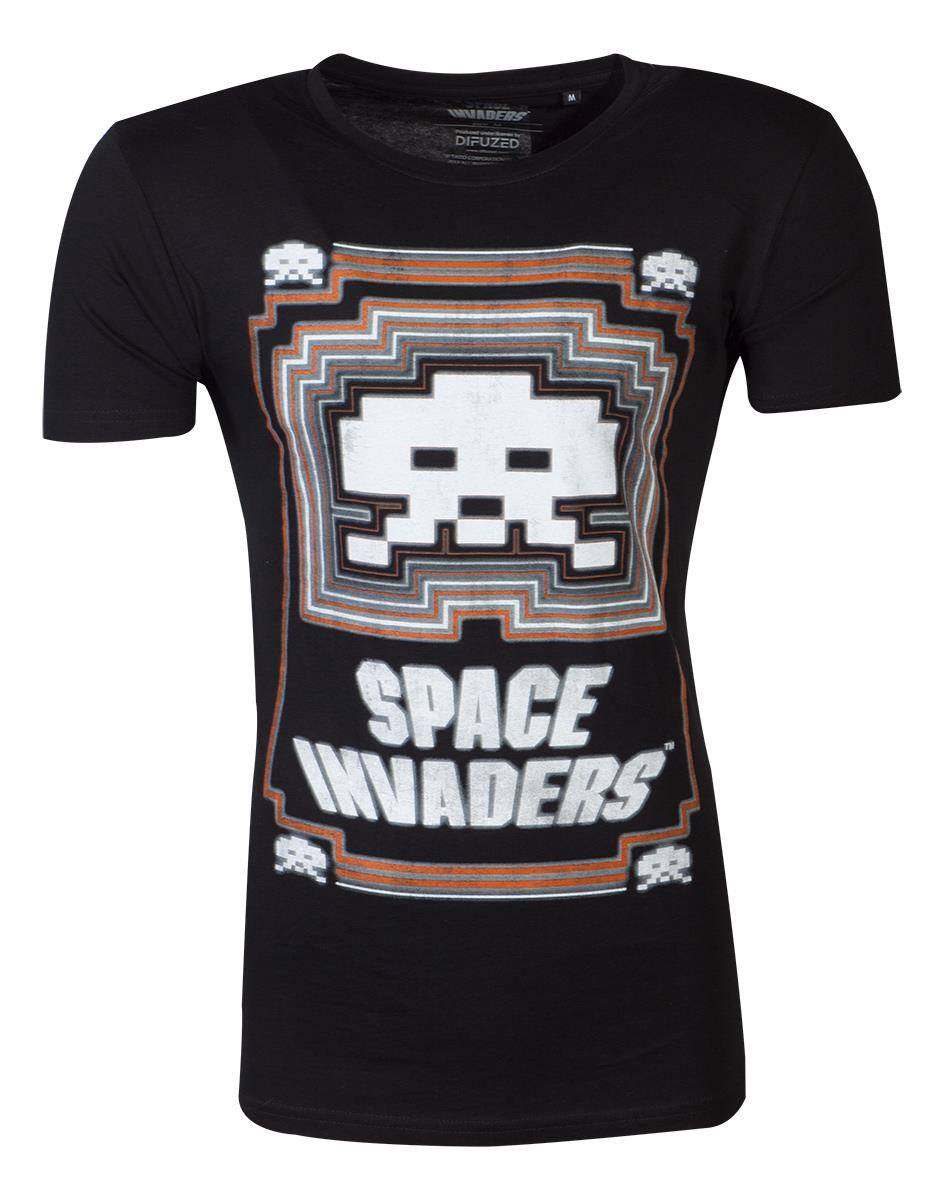 Space Invaders T-Shirt Glowing Invader (L)