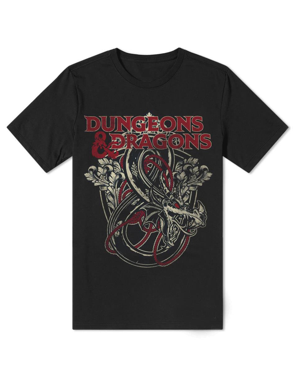 Dungeons & Dragons T-Shirt Logo  (S)