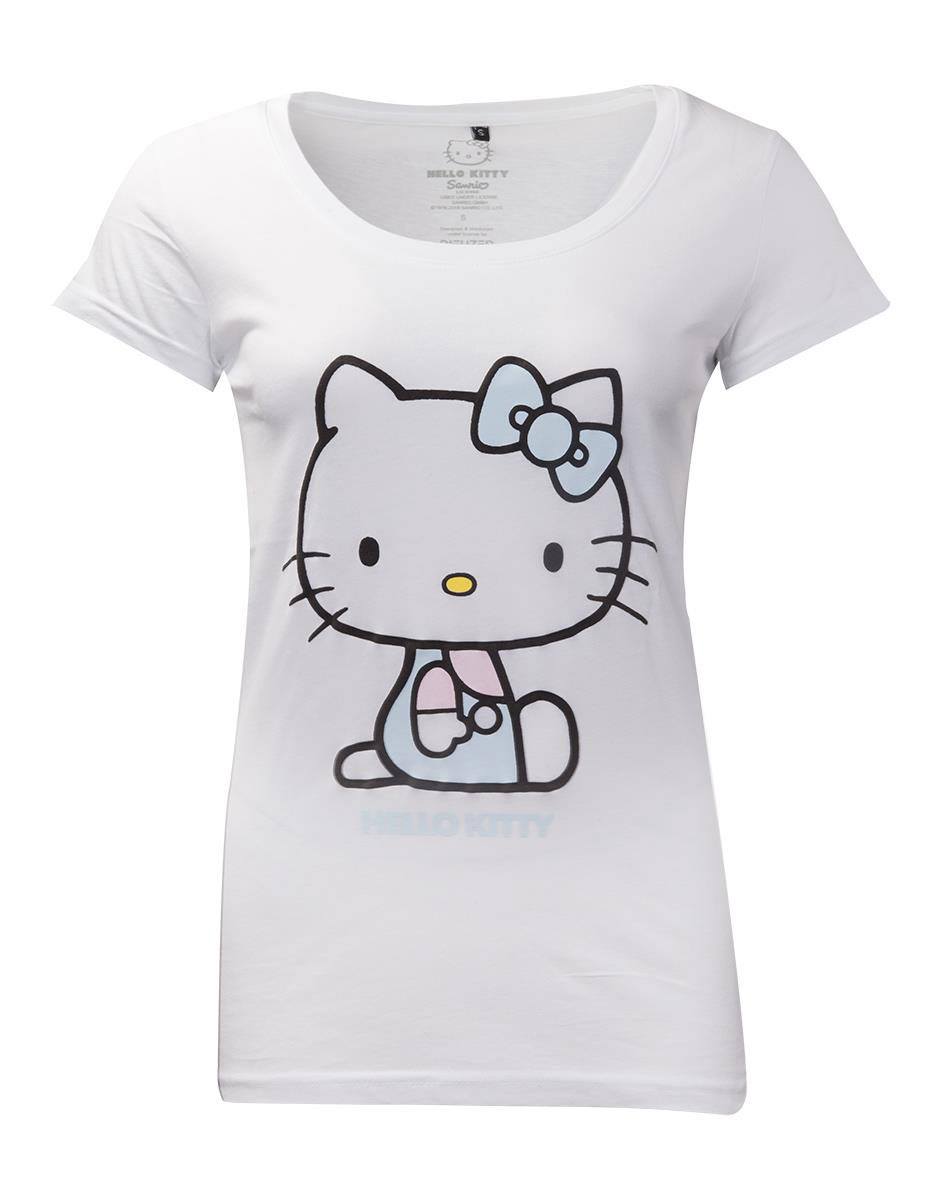 Hello Kitty T-Shirt femme Embroidery Details (XL)