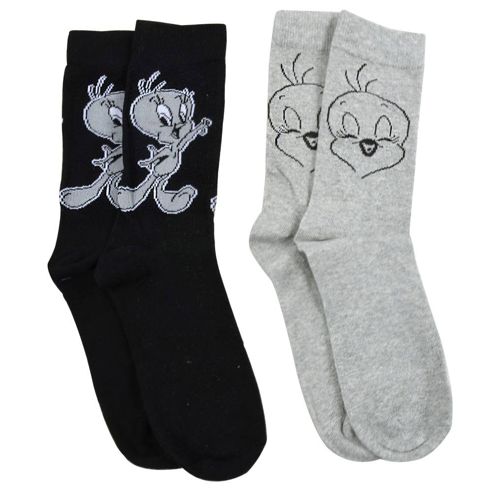 Looney Tunes pack 2 paires de chaussettes Tweety (L)