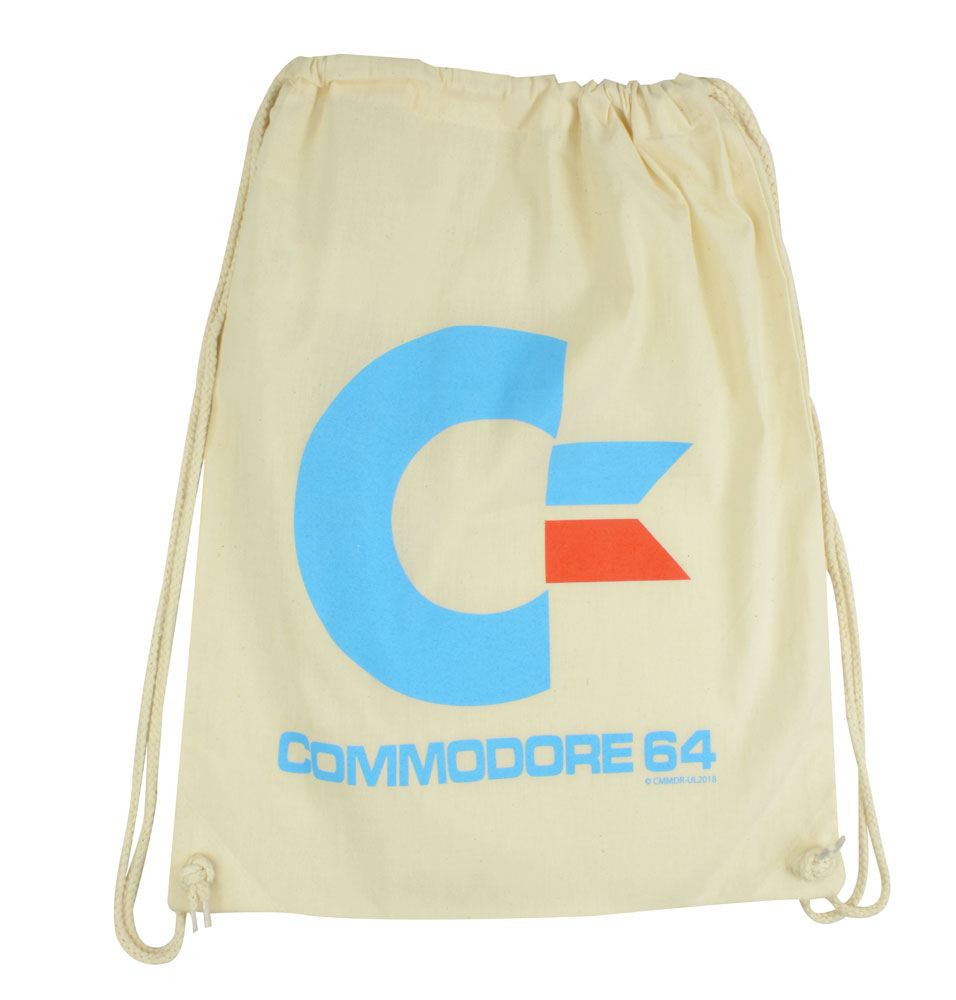 Commodore 64 sac en toile White Logo