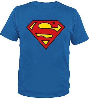 Superman T-Shirt Classic Logo (XXL)