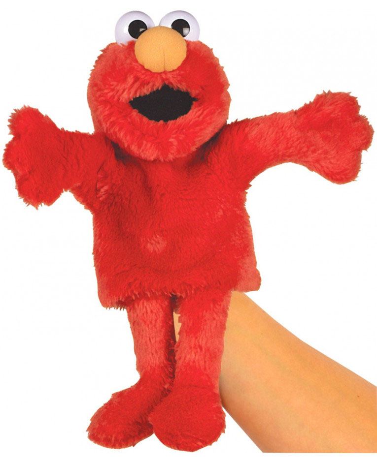1 rue Ssame marionnette Elmo 35 cm