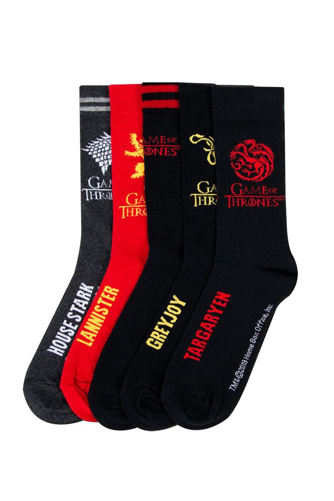 Game of Thrones pack 5 paires de chaussettes heo Exclusive