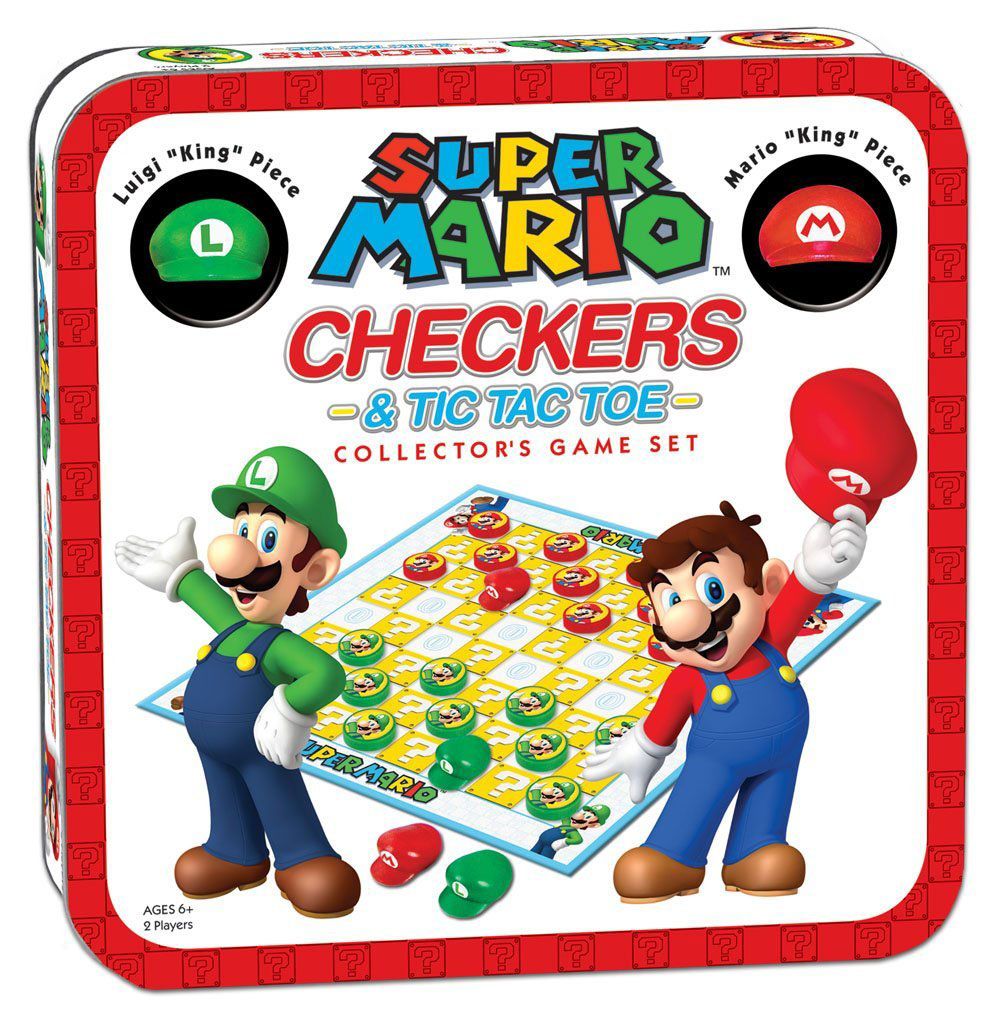 Super Mario jeu de dames Collector's Game