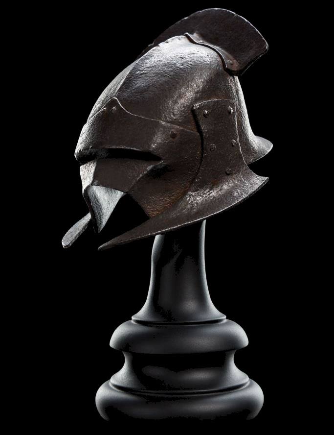 Le Seigneur des Anneaux rplique 1/4 Uruk-Hai Swordsman Helm 18 cm