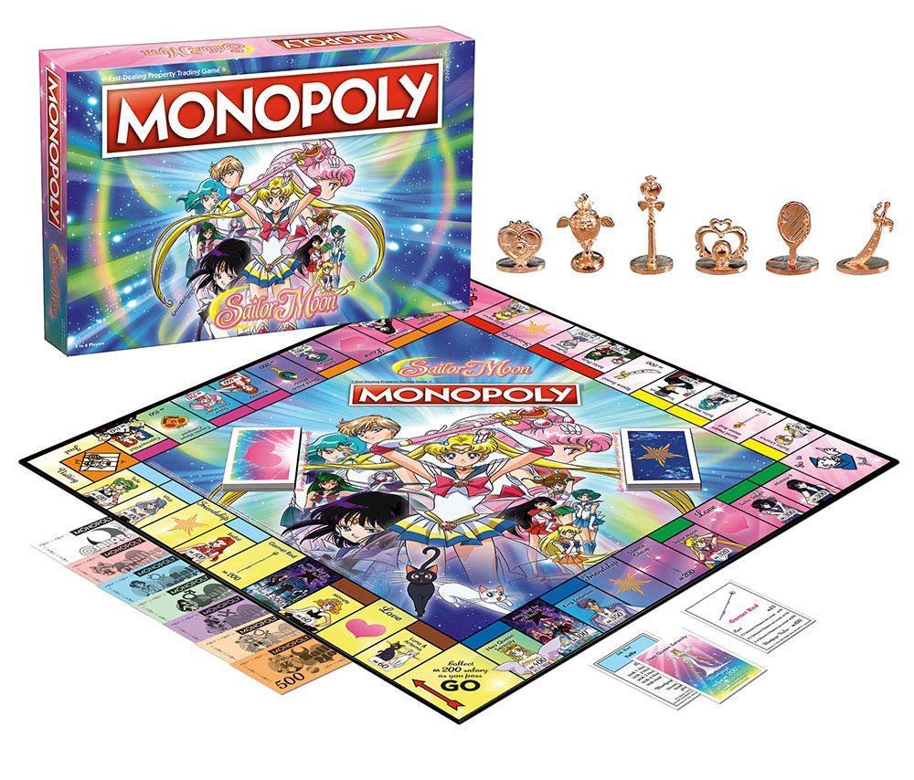 Sailor Moon jeu de plateau Monopoly *ANGLAIS*