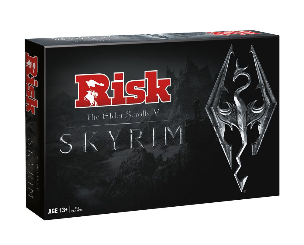 The Elder Scrolls Skyrim jeu de plateau Risk Dovahkiin Edition *ANGLAIS*