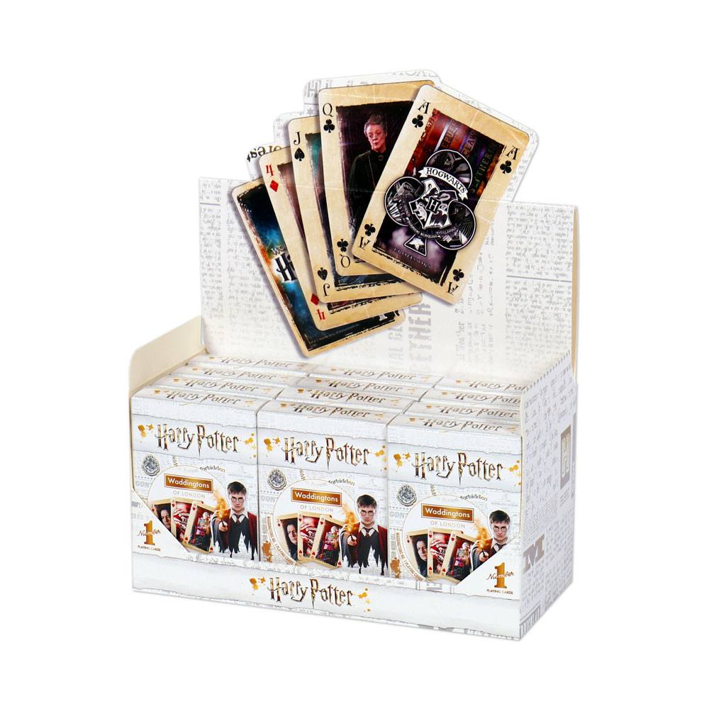 Harry Potter prsentoir jeux de cartes Waddingtons Number 1 (12) *FRANCAIS*