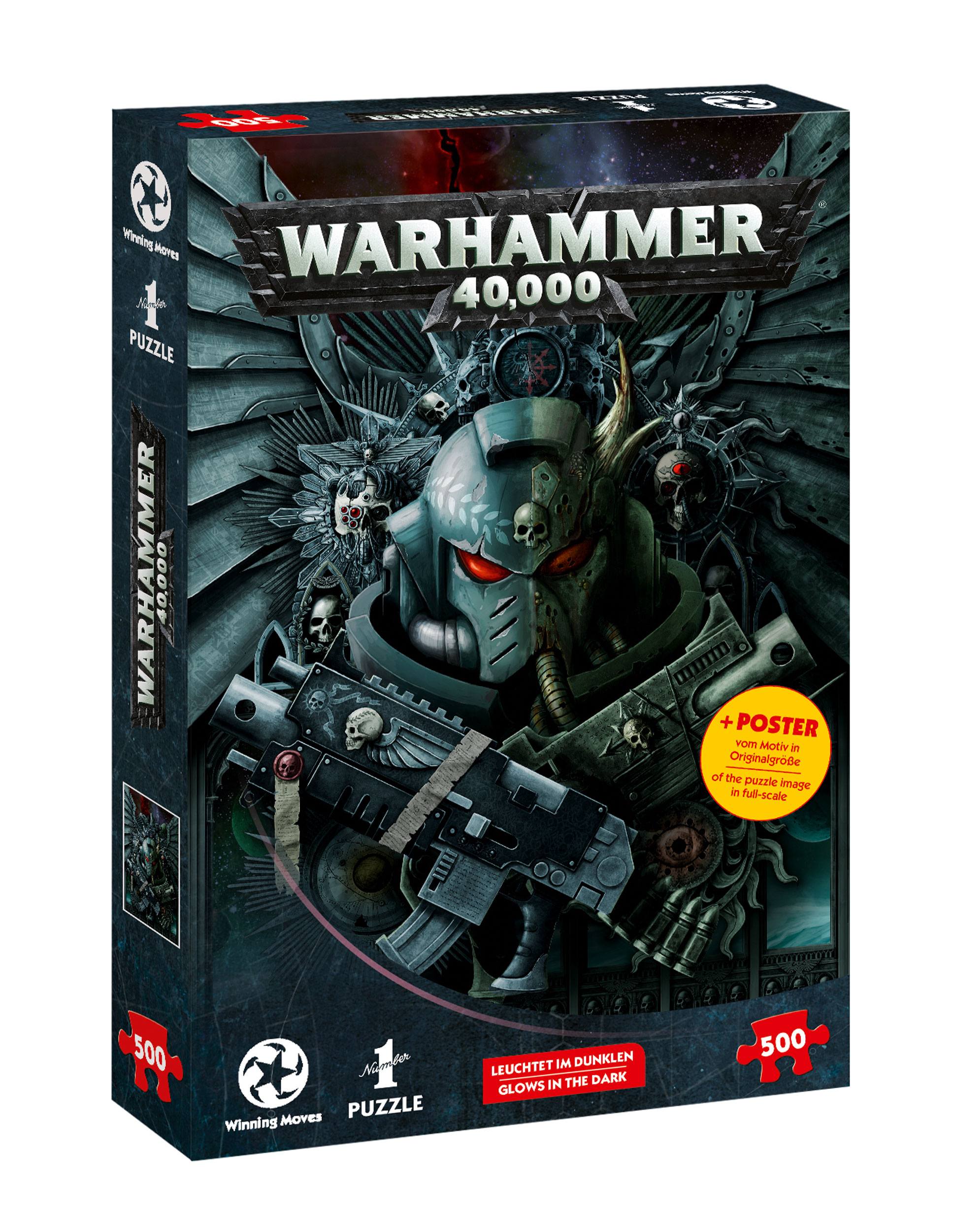 Warhammer 40.000 Puzzle Glow-in-the-dark