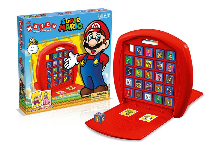 Super Mario jeu de stratgie Top Trumps Match *multilingue*