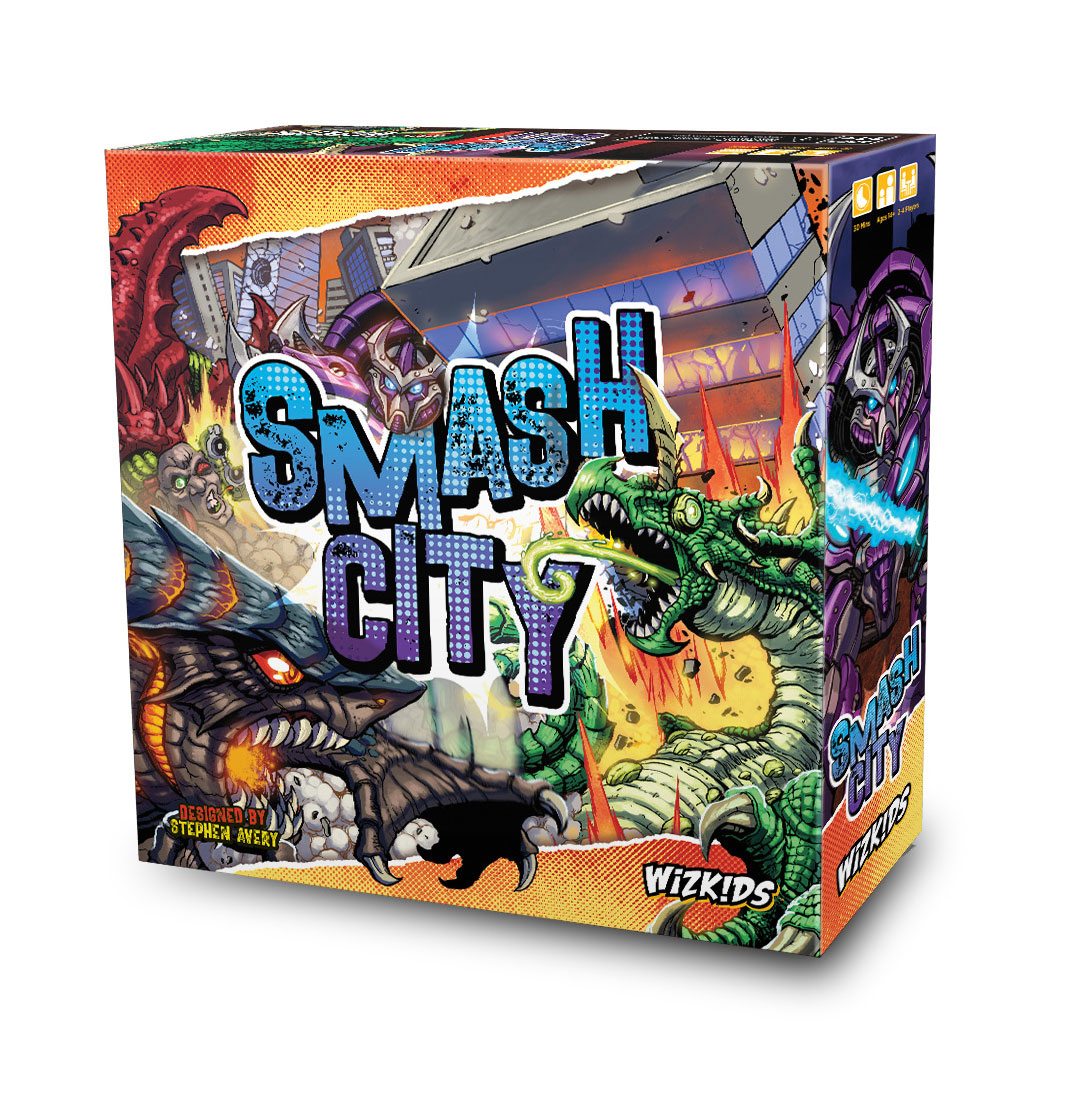 WizKids jeu de plateau Smash City *ANGLAIS*