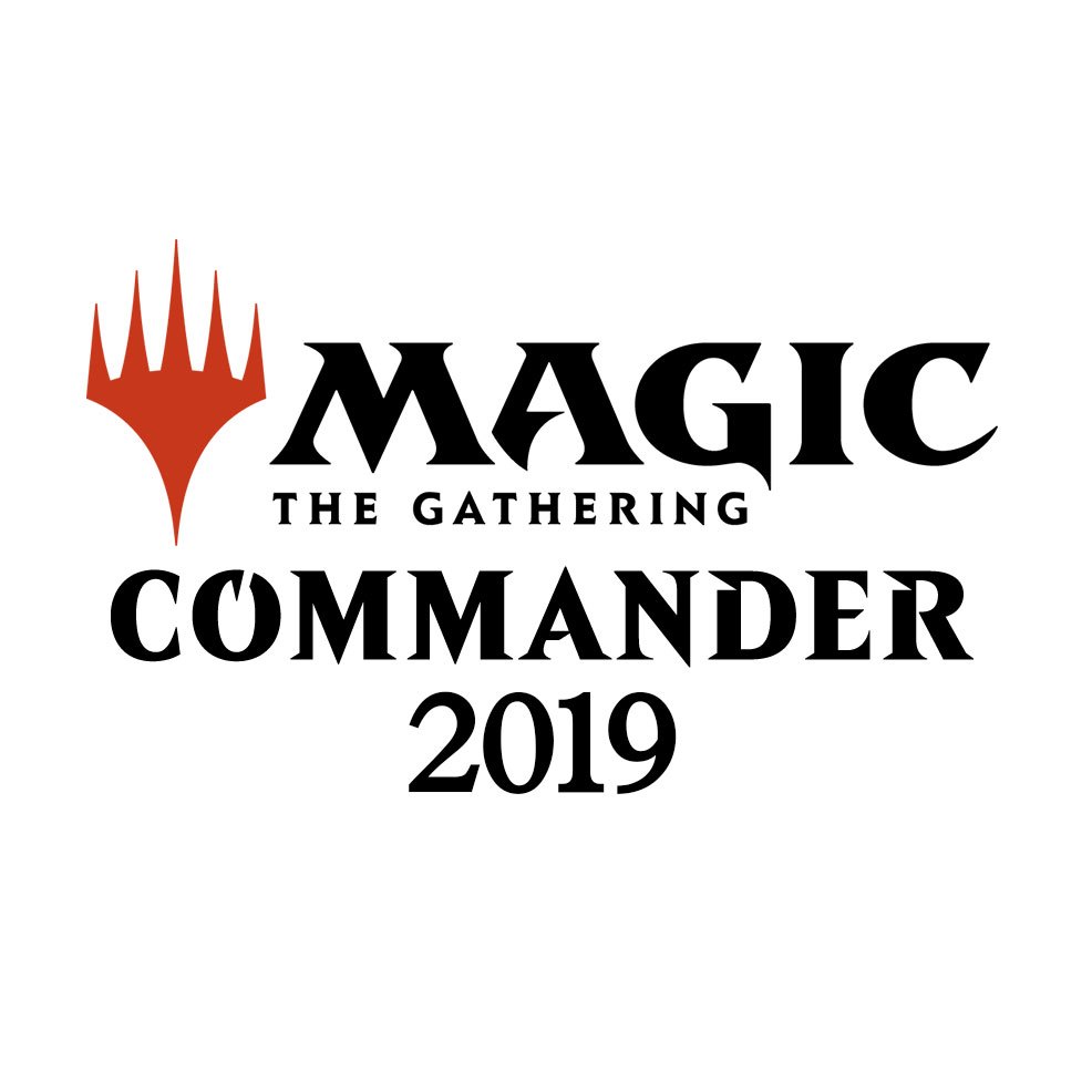 Magic the Gathering Commander 2019 decks (4) *ANGLAIS*