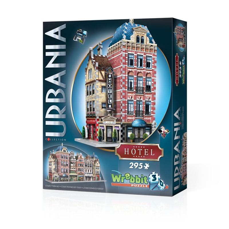 Wrebbit Urbania Puzzle 3D Hotel