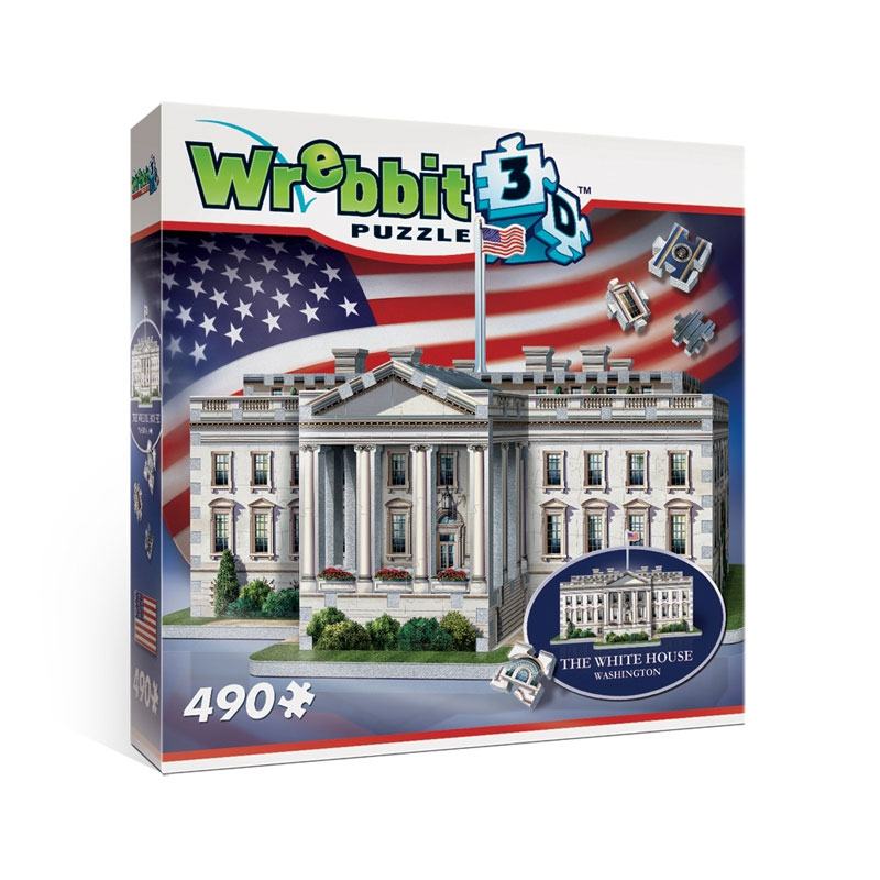 Wrebbit The Classics American Icons Collection Puzzle 3D The White House