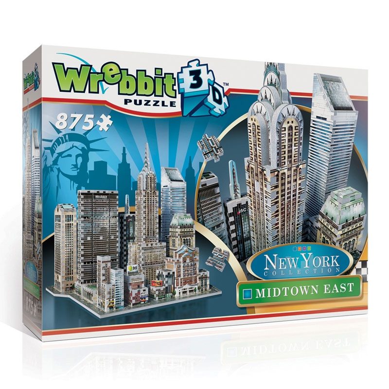 Wrebbit New York Collection Puzzle 3D Midtown East