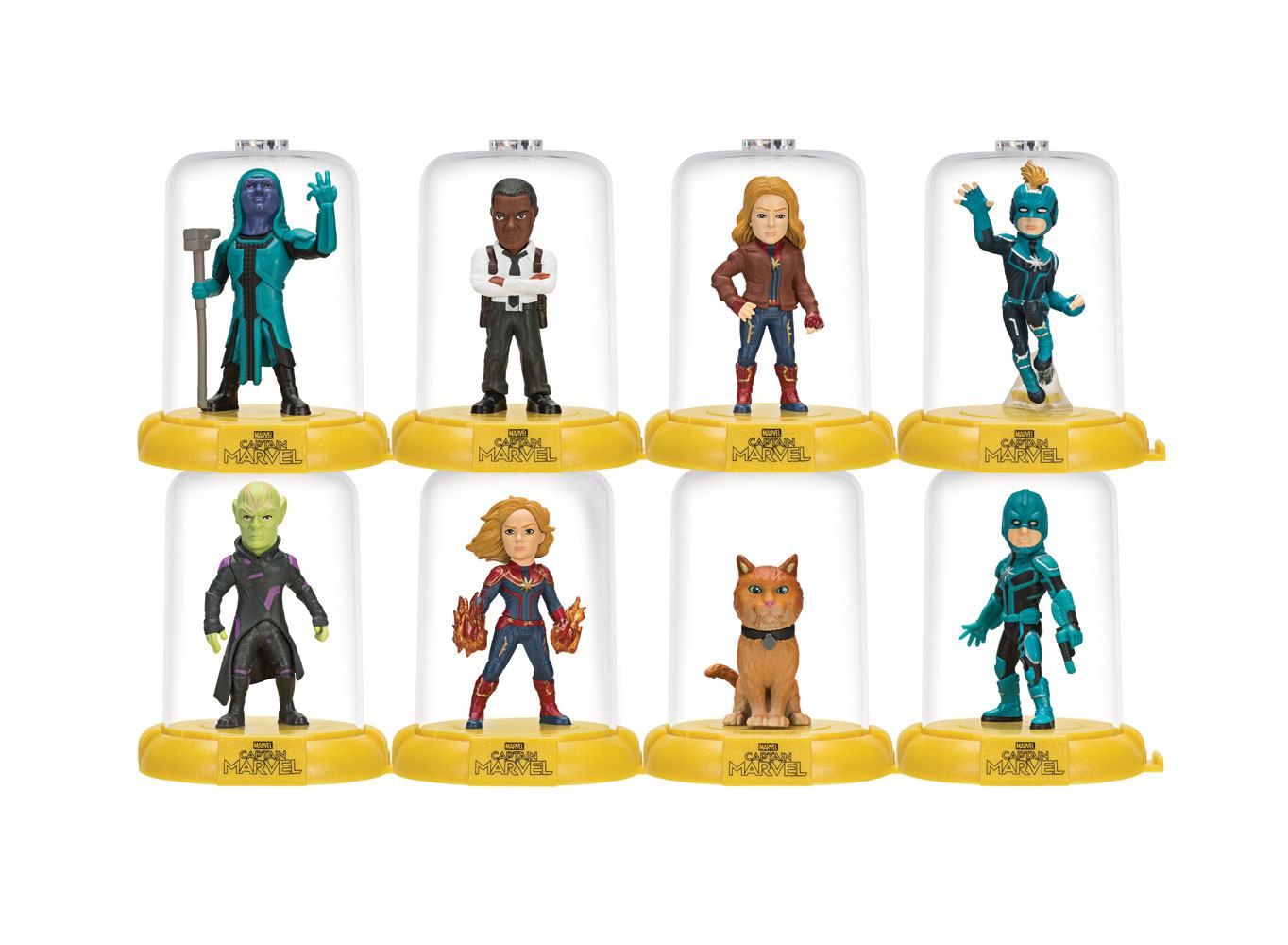 Captain Marvel srie 1 prsentoir figurines Domez 7 cm (24)