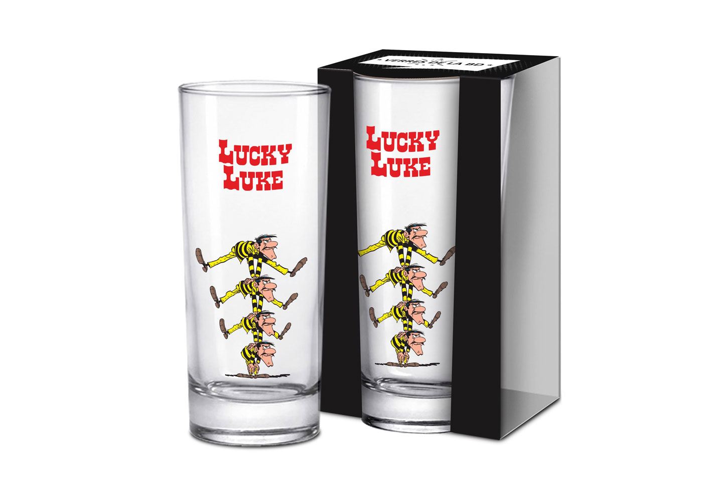 Lucky Luke verre Long Drink Dalton\'s Brothers