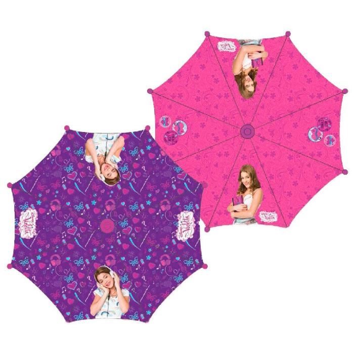 VIOLETTA Parapluie automatique violet ou rose