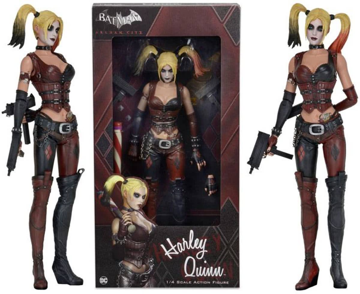 BATMAN Arkham City figurine 1/4 Harley Quinn 46 cm