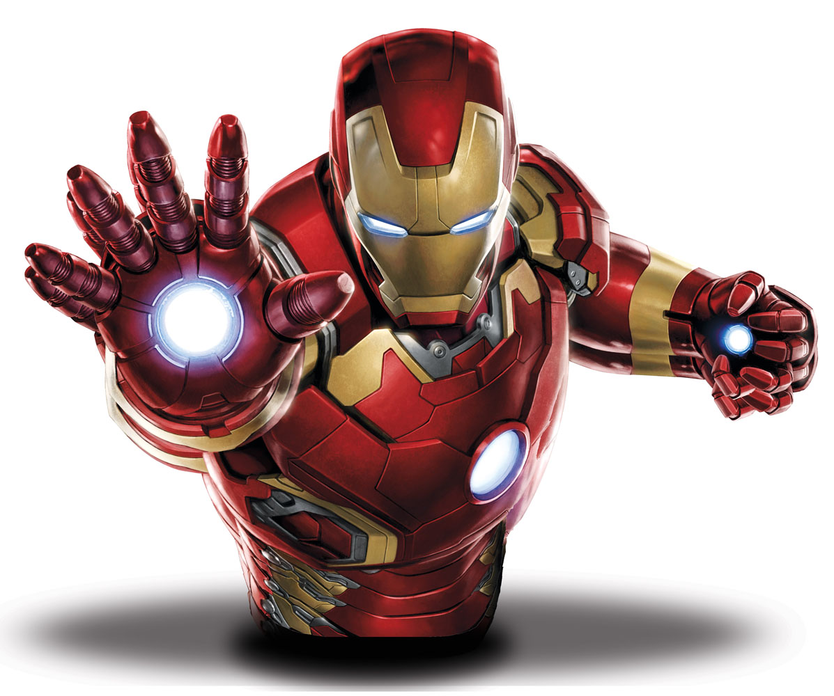 AVENGERS L're d'Ultron buste / tirelire Iron Man 20 cm